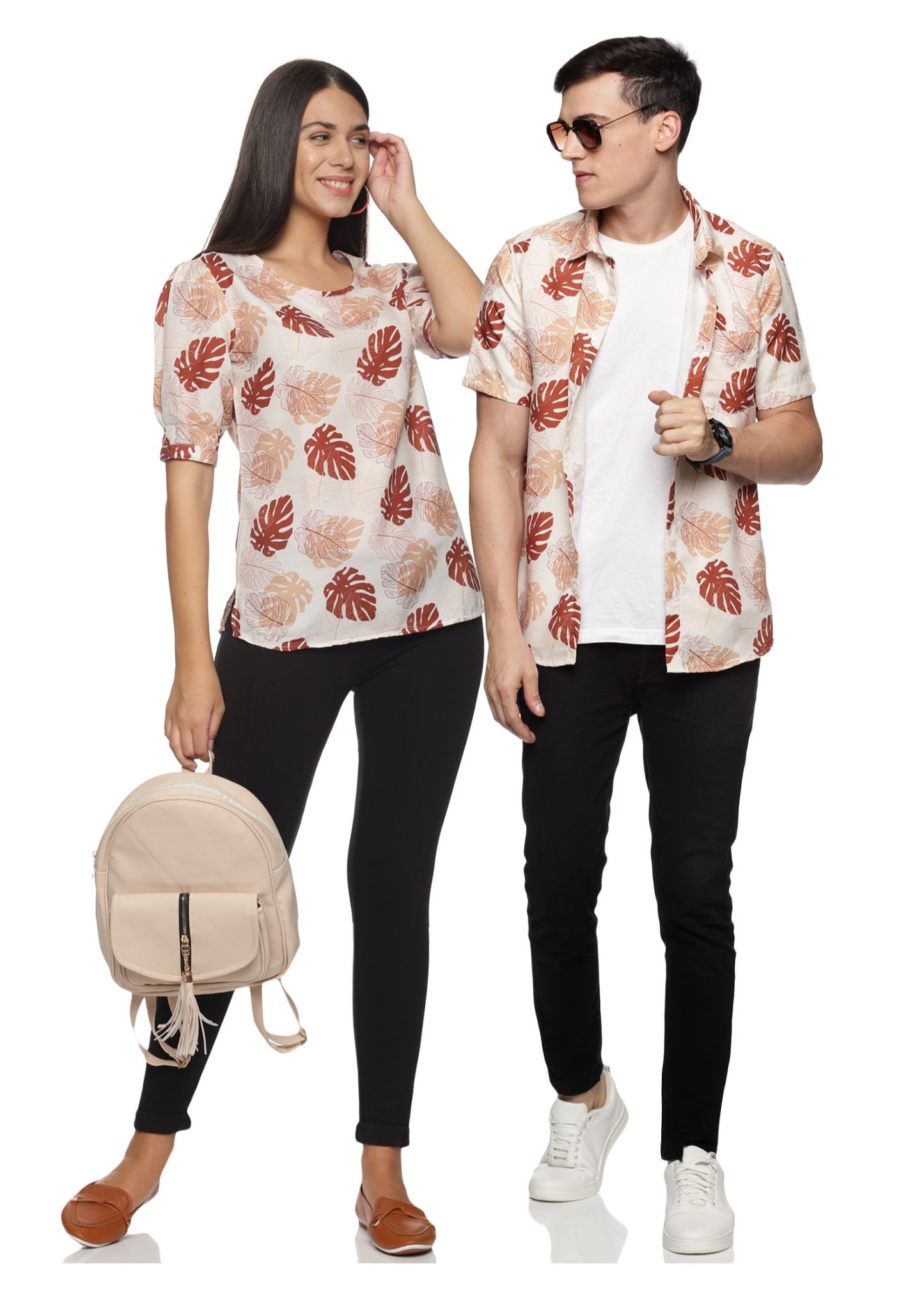 Perfect Matching Couple Outfits For A Picturesque Outdoor Shoot – Shopzters